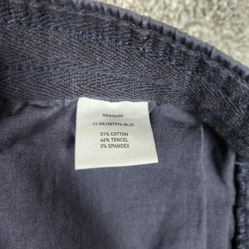 Todd Snyder Shorts Mens 37 Blue Chino 6 Inseam Elastic Waist Drawstring Stretch